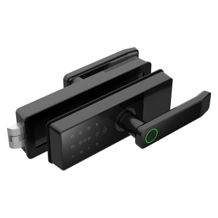 诺玛玻璃门密码锁推拉隔断门锁办公室门肯德基指纹锁平移电子门锁