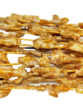 猪脆骨串烧烤食材腌制月牙骨40串