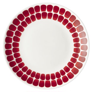 特价孤品ARABIA芬兰24h小时26cm盘子餐具北欧陶瓷深盘早餐盘子