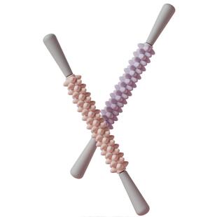 狼牙棒小腿肌肉放松按摩滚轴神器瘦腿滚轮琅琊棒深度按摩瑜伽器材