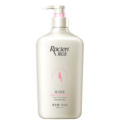 雨洁森林木香沐浴露留香润肤
