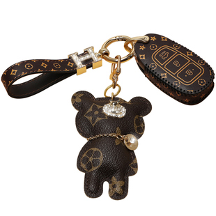 现代伊兰特钥匙套领动索纳塔八非斯塔名图ix35朗动ix25专用扣壳包