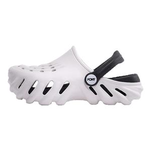 pony童鞋洞洞鞋儿童凉拖鞋25年夏季新款户外沙滩鞋包头拖鞋水鞋