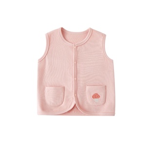 婴儿马甲春秋款宝宝外穿儿童背心马甲女童保暖小马夹2025新款秋装