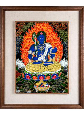 关装饰画墙壁客厅挂画不动明王