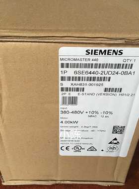 议价6SE6440-2AD23-0BA1全新 MM440变频器3KW原装6SE64402AD230BA