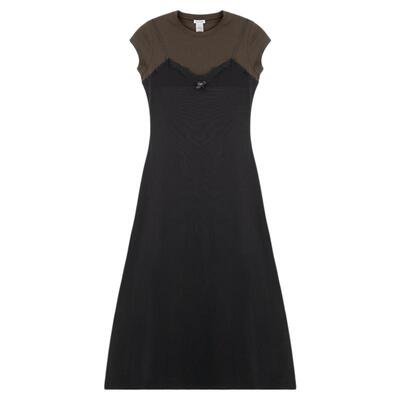 ACNE STUDIOS 春夏新款女士潮流无袖中长款连衣裙银泰百货301574