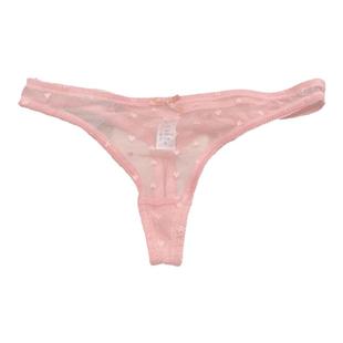 丁字裤女性感纯色透明网纱内裤薄款低腰新款T裤舒适大码Tback欧美