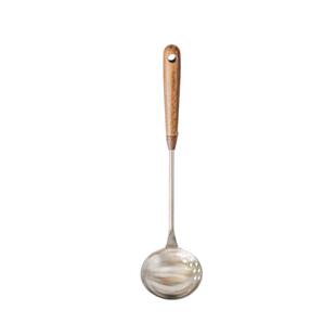 树可胡桃木不锈钢锅铲套装全套家用勺子铲子火锅汤勺漏勺厨房用具