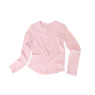 claragirls|女童长袖T恤亨利衫26春季高弹抗菌儿童打底衫运动上衣
