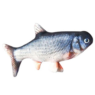 猫玩具鱼自嗨电动仿真猫薄荷抱枕会跳动的鱼自动逗猫玩具猫咪用品