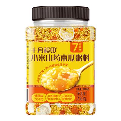十月稻田小米山药南瓜粥料750g