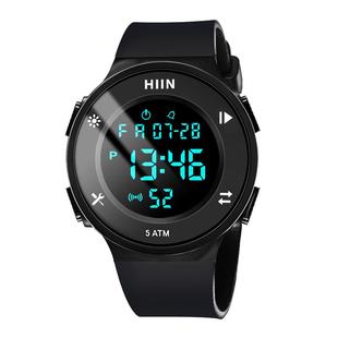 手表男学生潮流电子表高中女孩儿童简约防水夜光初中青少年运动表