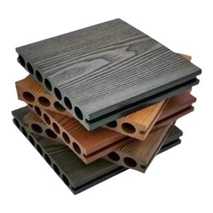 户外塑木防腐木地板花园露台平台地板共挤二代木塑庭院花园板室外