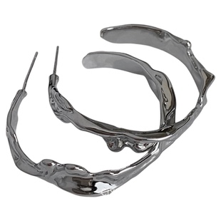 CIX浮夸/虞书欣同款耳饰设计感蚊香盘耳夹小众耳环耳钉个性不规则