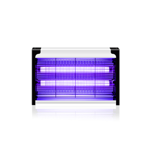 灭蚊蝇灯灯管专用粘捕式灭蚊灯支架单管灯座T58W双管支架16W灯座