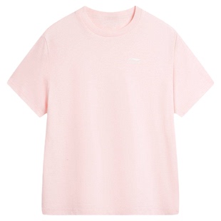 李宁男童短袖T恤儿童纯棉亲肤夏季轻薄吸汗透气百搭半袖2026新款