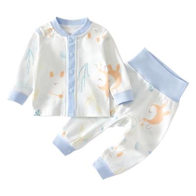 棉恋森婴儿衣服春秋新款纯棉套装