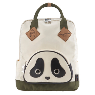 Morn Creations熊猫双肩包休闲旅行背包男女学生书包通勤电脑包