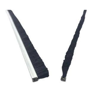 工业毛刷条清洁机械软毛尼龙丝防水密封条刷旋转门汽车门羊毛条刷