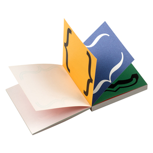 灼热Flaming现货Parentheses括号便签本/无背胶/20图案100张/