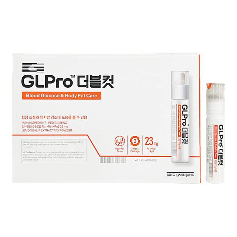 韩国正官庄小红瓶GLPro Doublecut血糖体脂管理口服液效期至27-10