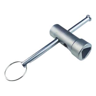 水阀开关钥匙自来水表前闸阀门内三角螺丝锁闭阀物业专用套筒扳手