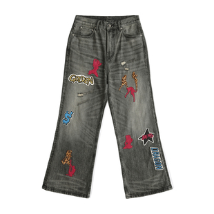 【PacShop】.pac MOB水洗微喇灰牛仔裤 MOB GREY JEANS