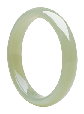 天然和田玉浅晴水手镯精品