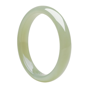 五花八门和田玉手镯天然平安镯晴水真正玉镯子女款正品官方旗舰店