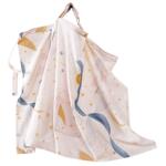 嫚熙孕妇果纱哺乳巾外出遮挡神器产后牛油果纱罗喂奶遮羞布披肩女