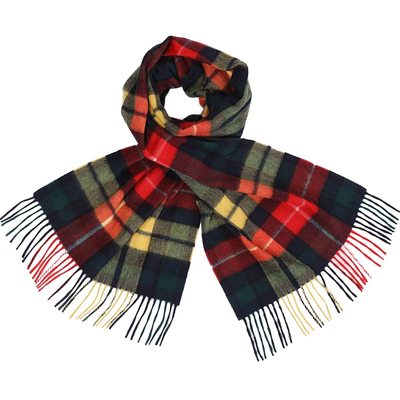 苏格兰爱丁堡英伦风羊绒围巾礼物