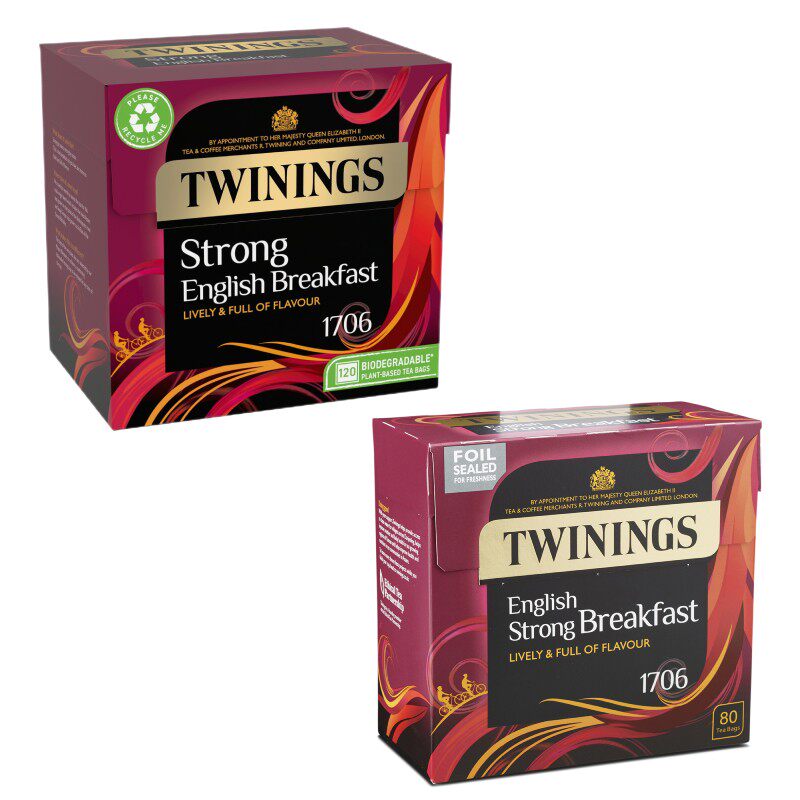 UK版川宁茶英式特浓早餐红茶80包120包英国本土生产原装Twinings