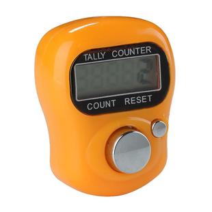 电子手按计数器记录器戒指环型一份10个记数数显机械点数神器