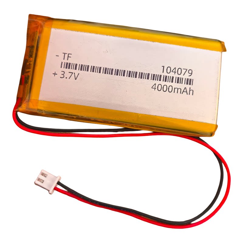 104079聚合物锂电池3.7V4000mAh