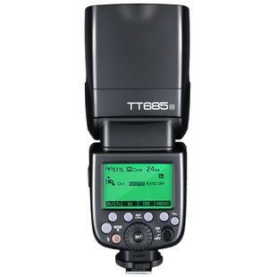 Godox 神牛TT685 II二代单反相机闪光灯TTL高速同步外拍离机适用佳能尼康索尼富士松下微单热靴外置机顶闪光