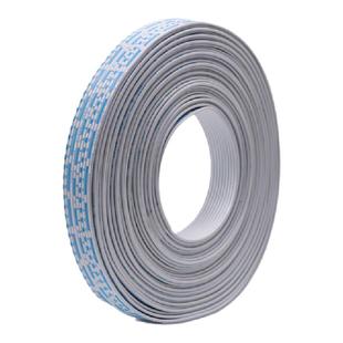 UL2468 24AWG正标蓝白排线8P10P12P美标镀锡铜端子插头连接线