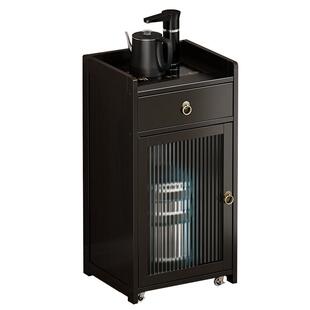 移动小茶几家用非实木茶台边柜烧水壶一体泡茶桌茶水柜茶具置物架