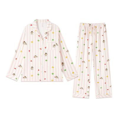 BE蜡笔小新7A抗菌纯棉轻甜秋睡衣