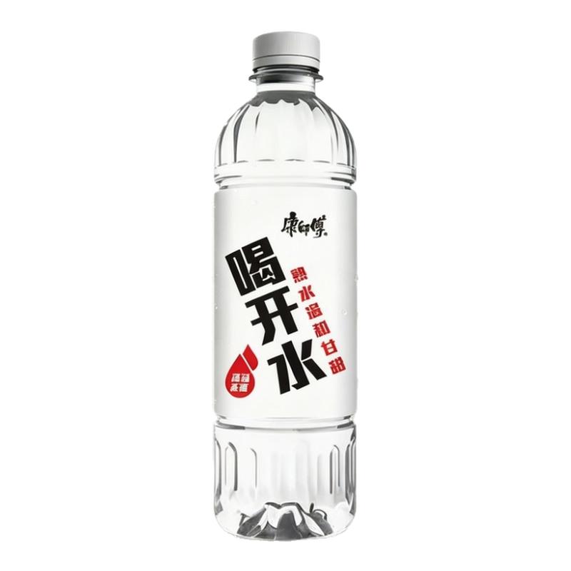 康师傅【喝开水】550ml*24瓶装车载便携水 温和 商务批发 广东