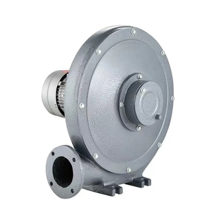 铝壳中压风机220V低噪音隔热款吸烟吸尘颗粒透浦式鼓风机厂家直销