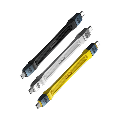 雷电USB-C全功能充电高速数据线双头typec公对公快充线PD240W 80Gbps 带E-Marker芯片传输连接线8K高清MacM34