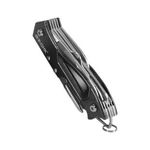 鸿丰多功能刀户外野营装备刀具折叠工具便携小刀随身防身迷你剪刀