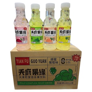 天府果缘风味果汁湖北大果粒