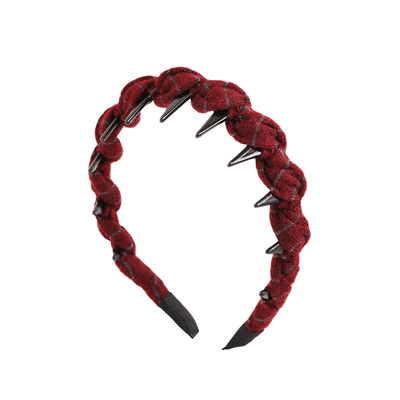 秀场人生轻奢带齿高颅顶发箍