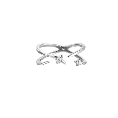 北欧【设计师】TIRA Jewelry 北极星轨戒指925纯银轻奢冷淡风尾戒