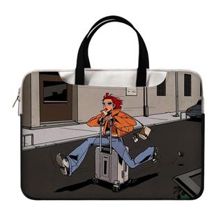 美式复古电脑包15.6寸16手提适用联想y9000p拯救者r9000p女y7000笔记本14游戏本男款15点6戴尔惠普17英寸华硕