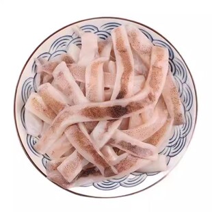 新鲜冷冻鱿鱼条鱿鱼丝拌饭烧烤铁板串串海鲜水产整箱商用批发切条