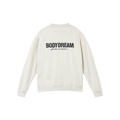 BODYDREAM印花美式休闲宽松卫衣