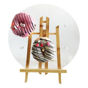 直销亚克力生日派对婚礼道具甜品台甜甜圈展示架冰淇淋筒支架板